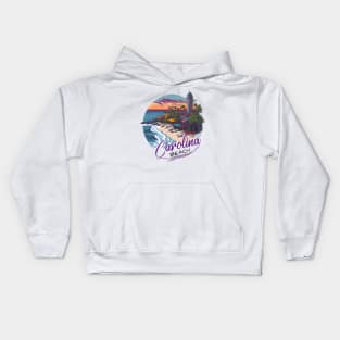 Carolina Beach Kids Hoodie